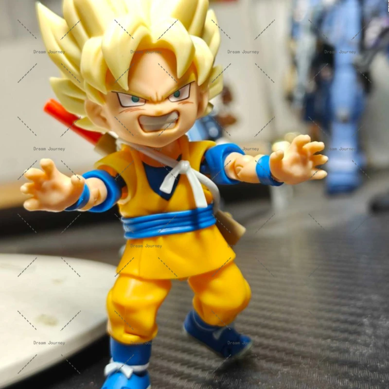 Na stanie Bandai Soul Limited Shf Dragon Ball Demon Mini Super Saiyan Sun Wukong Mobile Doll Collection Gift