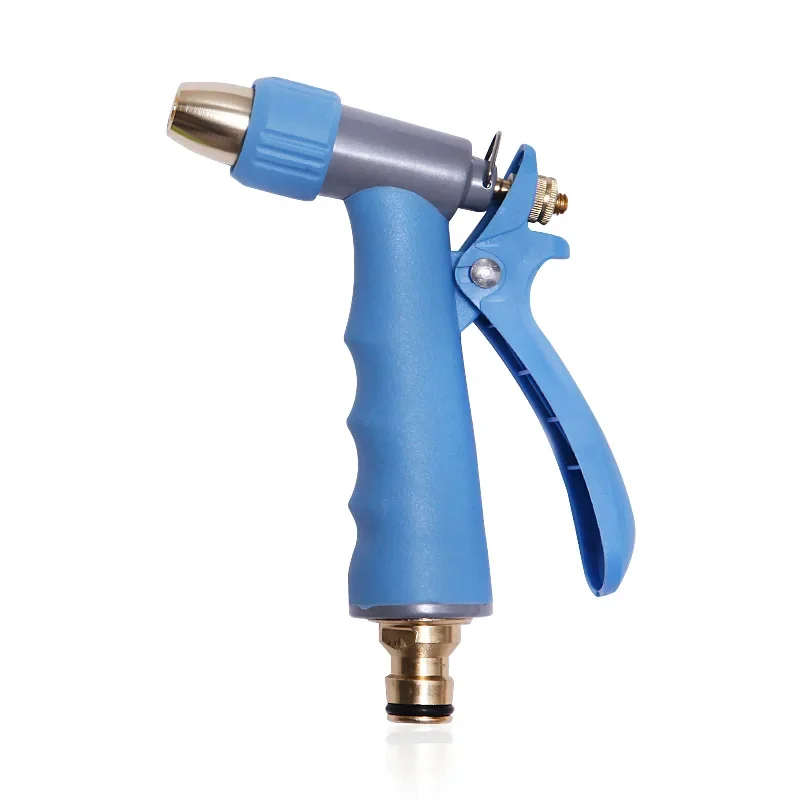 Adjustable Soft Grip Garden High Pressure Water Gun Sprinkler Nozzle Garden Hose Suitable For Watering And Car Cleaning Tool