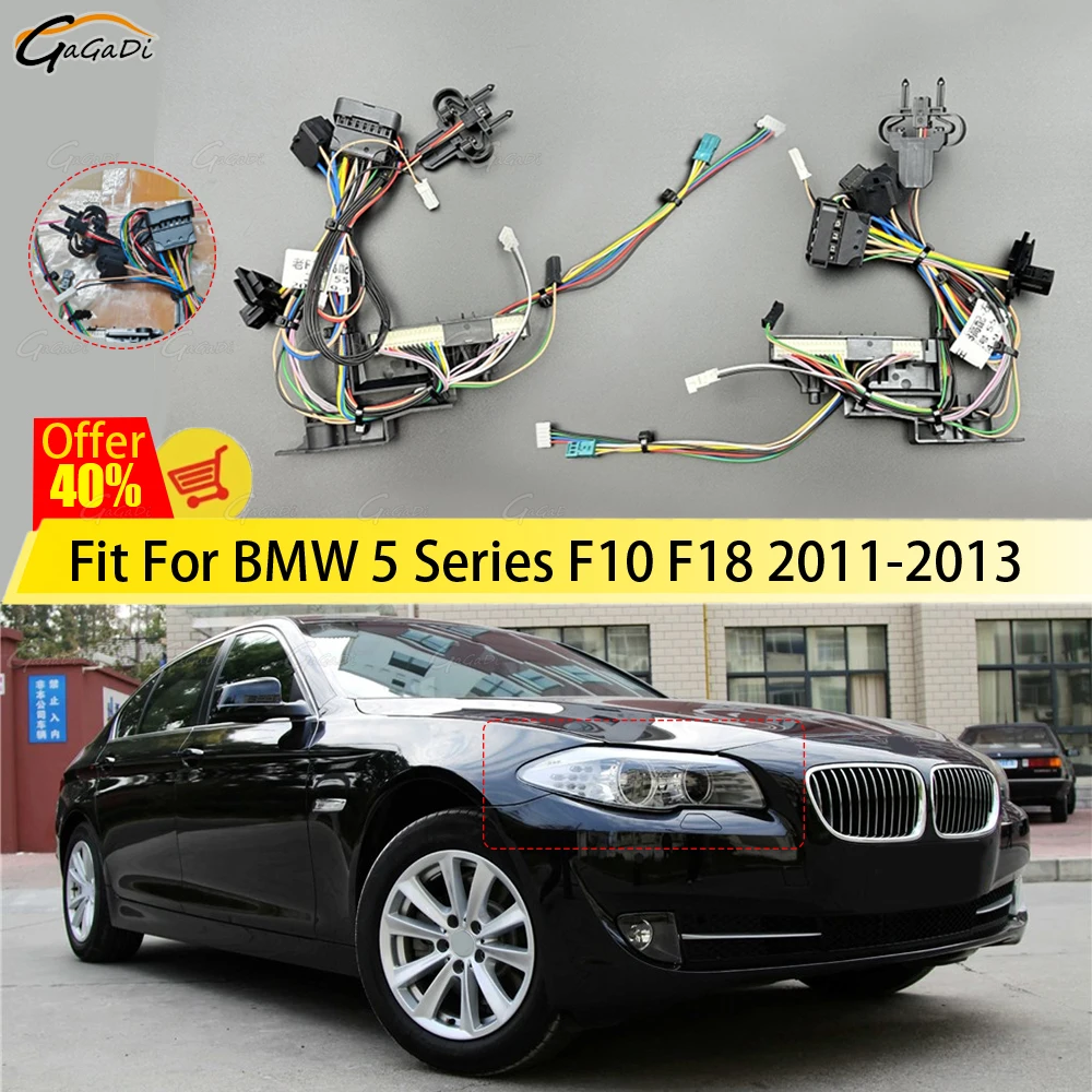 

Car Front Headlight Harness Internal Harness Replace Original Headlamp Harness Fit For BMW 5 Series F10 F18 2011-2013 535 530