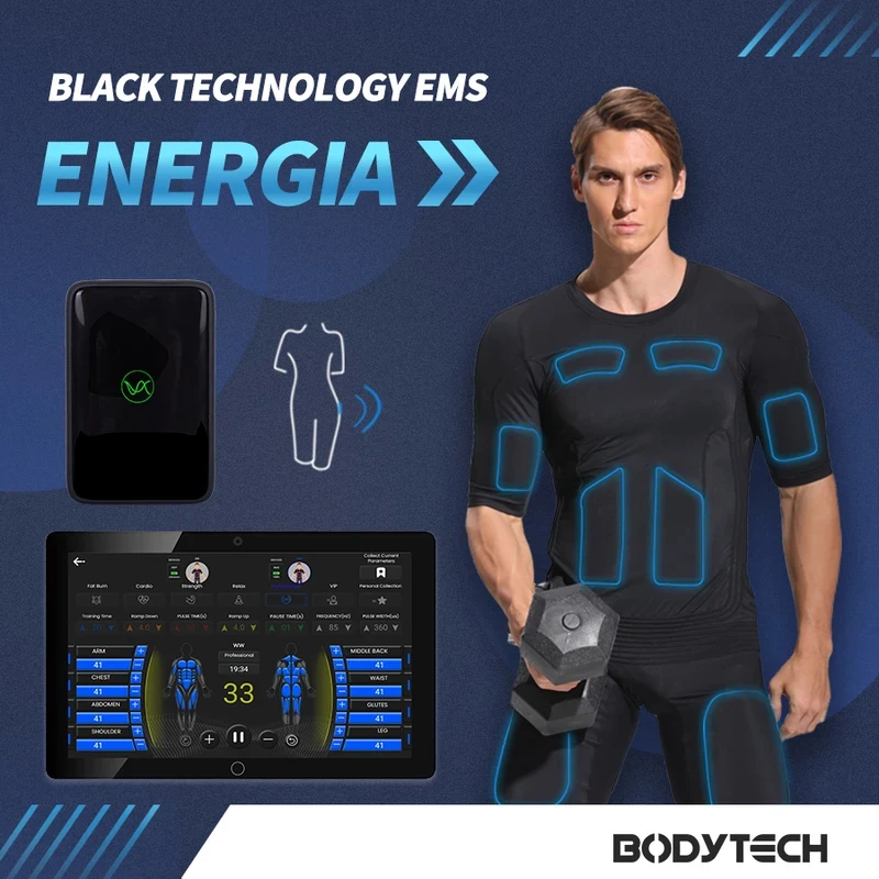 

(Sea shipping) Bodytech Ems Gym Use Electro Stimulation Workout Body EMS Training Machine