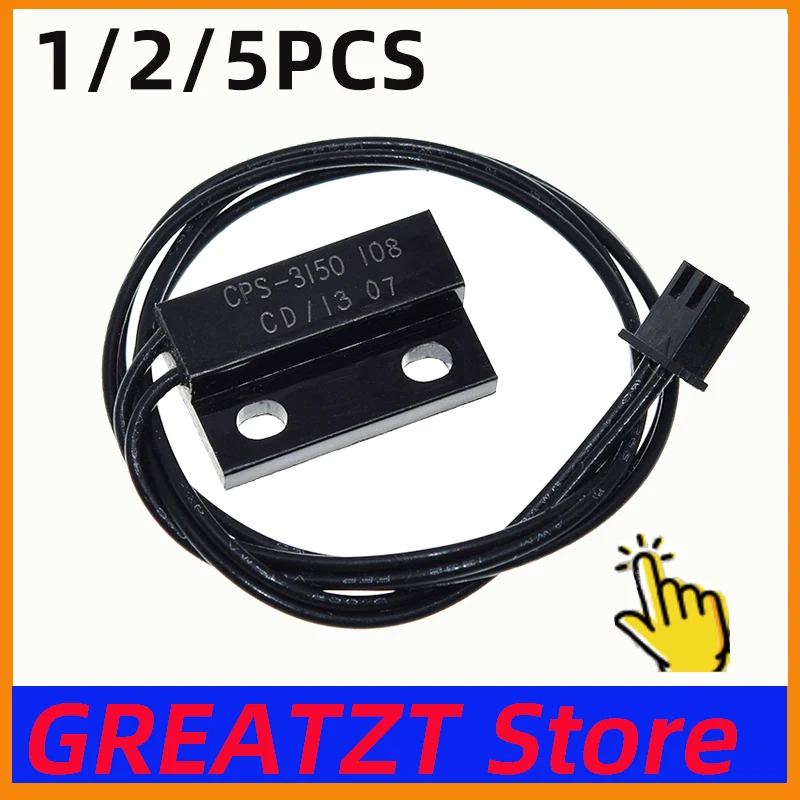 GREATZT 1/2/5PCS  Normally Open Proximity Magnetic Sensor Reed Switch Magnet Switch PS-3150 Perfect