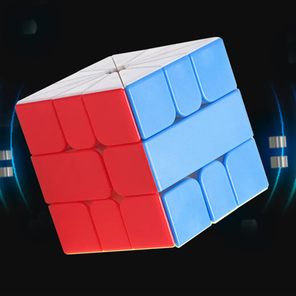 Shengshou الإصدار المغناطيسي المكعب السحري ، ألعاب الألغاز اللاصق ، ستة ألوان ، متعة الأطفال ، SQ0 ، SQ1 ، SQ2 ، الهدايا #2
