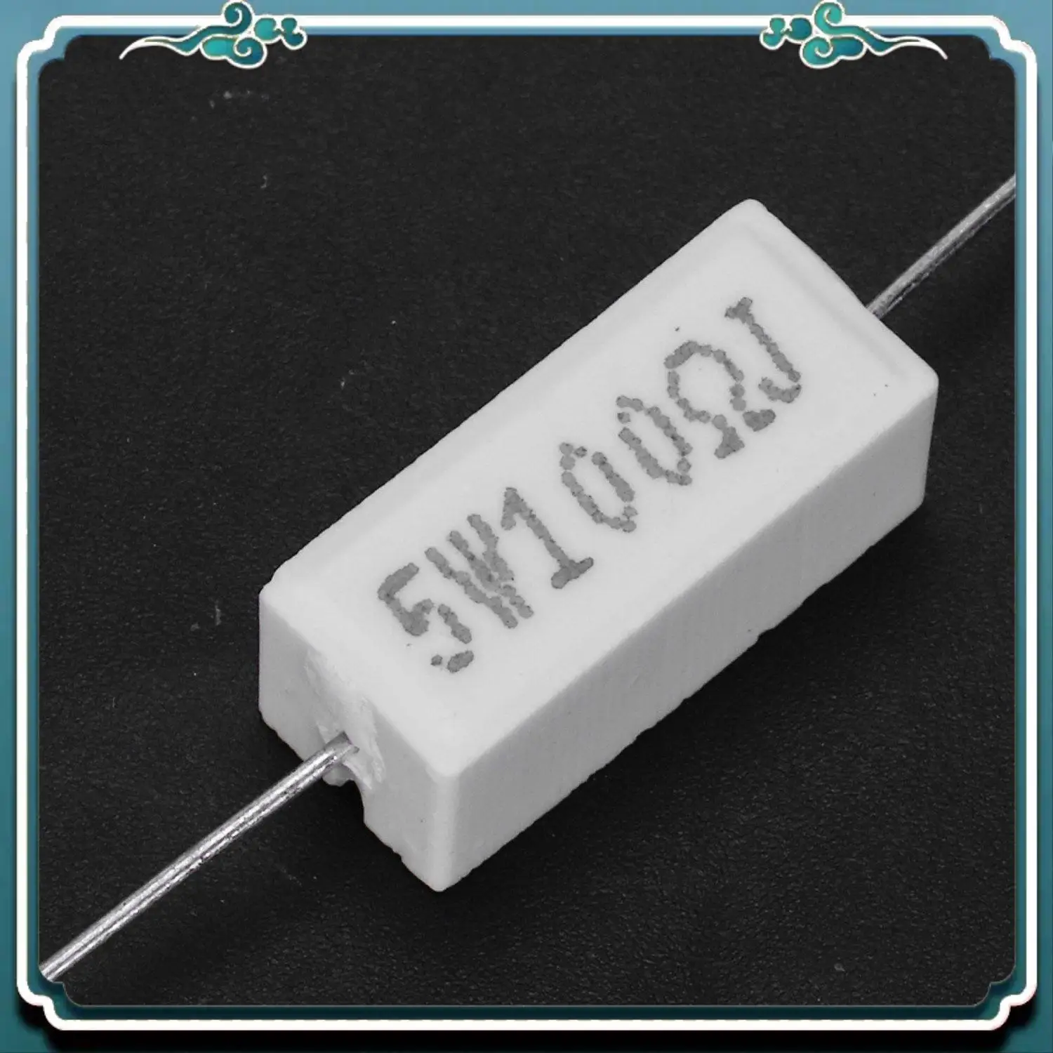 

Easy To Use 10 PCS 5W 10 Ohm Load Resistors & 10X Wirewound Cement Resistors 100 Ohm 5W Watt 5%