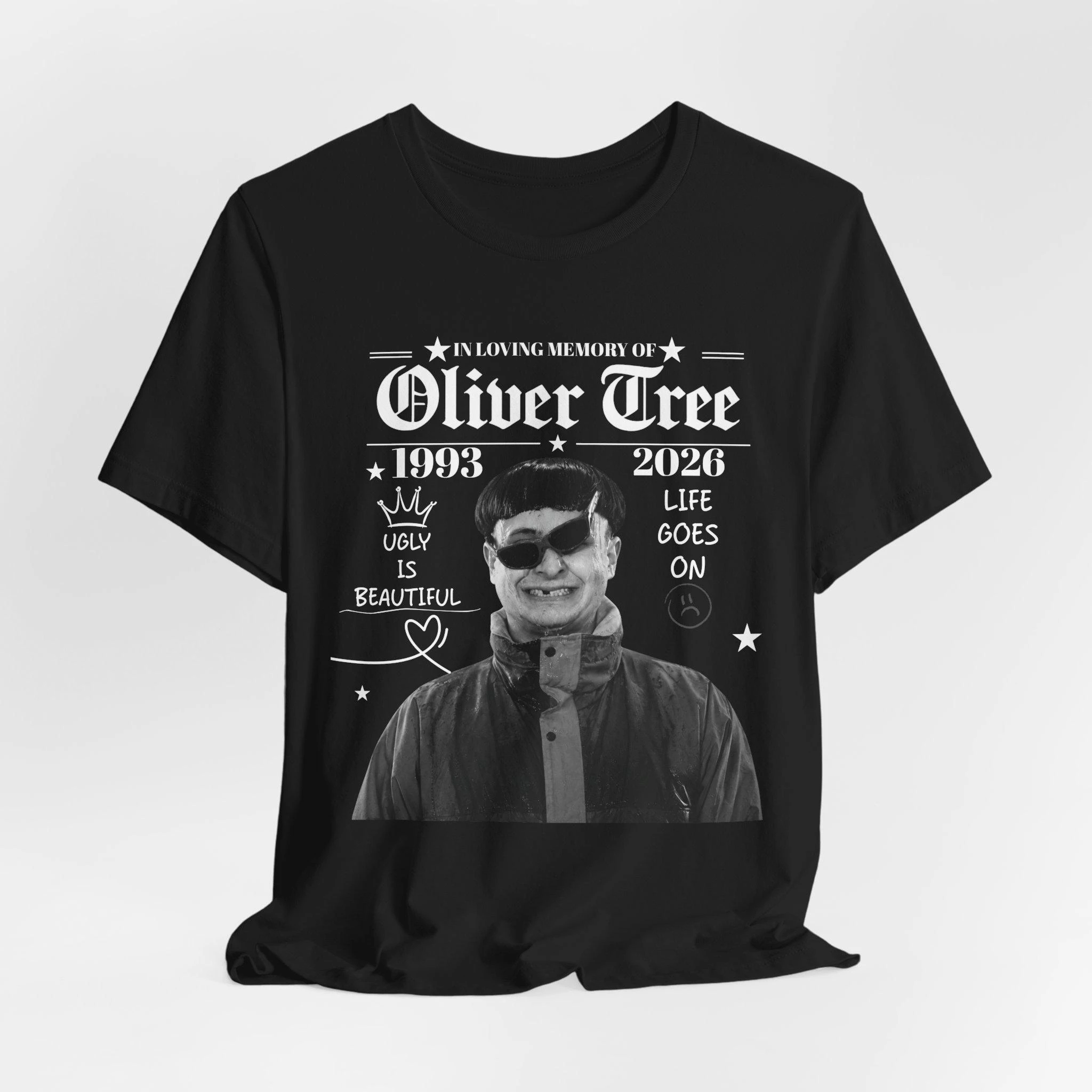 RIP Oliver Tree Life Goes on Anyway Short Sleeve T Shirt Women Men Harajuku Tops Vintage Aesthetic Graphics Tshirt Cotton Tees