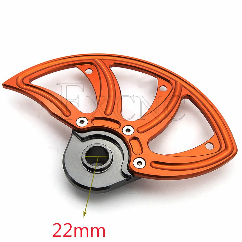 For SX SXF EXC EXCF XC XCF XCW XCFW 125 150 200 250 300 350 400 450 525 530 CNC Front Rear Brake Disc Guard Protector