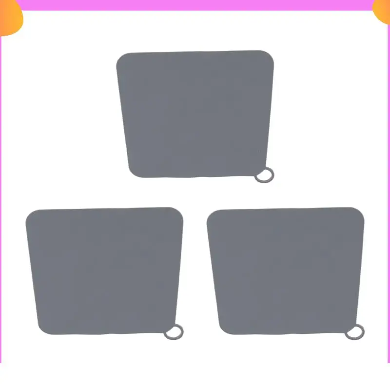 A23P حوض سدادة سيليكون استنزاف سدادة ، الحمام استنزاف المضادة للرائحة حصيرة ، دش استنزاف سدادة للحمام ، غطاء حوض المطبخ 3 قطع #4