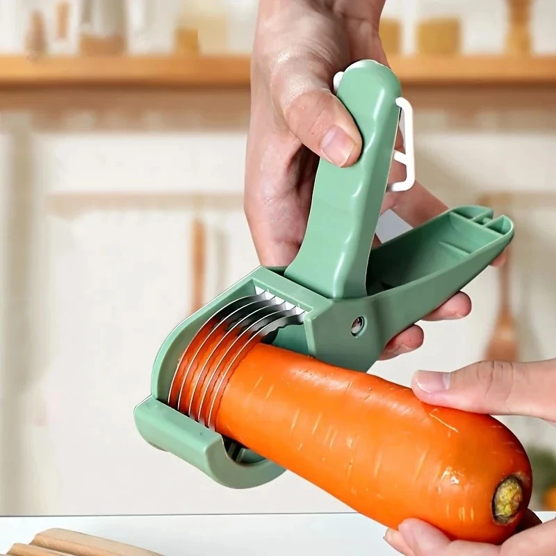 Multifunktionale Küche Obst Gemüse Slicer Edelstahl Rostfrei Für Gurke Kartoffel Karotte BBQ Catering Heimgebrauch