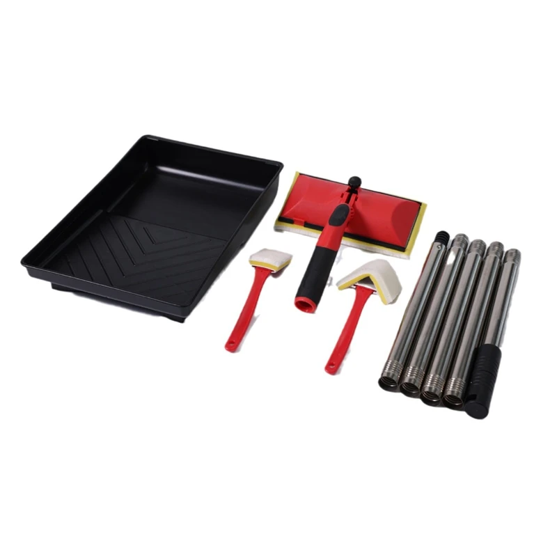 

Enjoy New 7Inch Paint Pad Applicator,Paint Edge Trimmer Corner Walls & Ceilings Pad Painter Wood Flooring,Furniture Painting Too