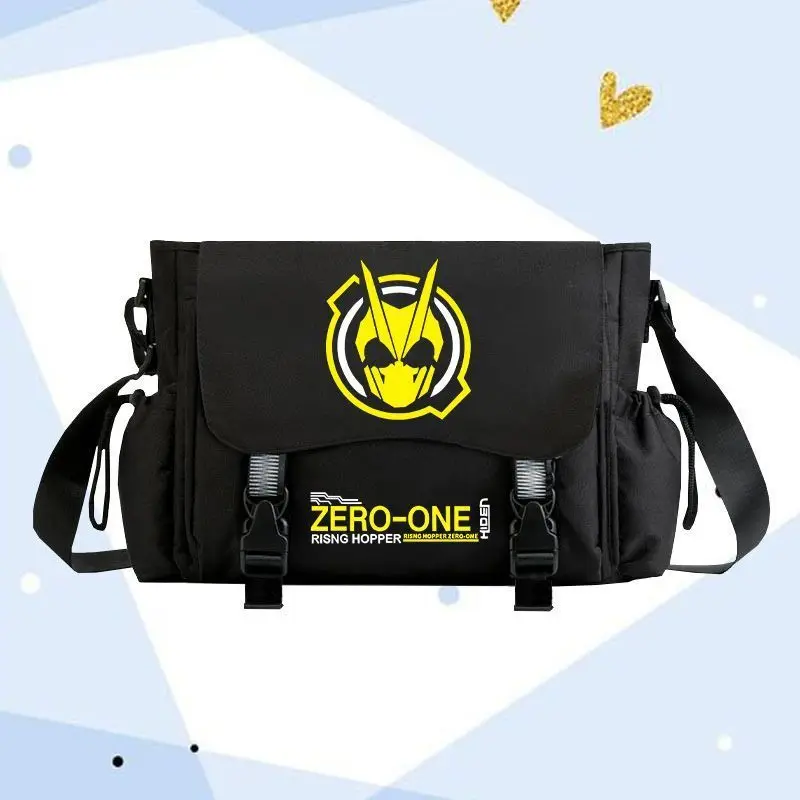 33X27X14cm Kamen Rider Geats Extreme Fox BUILD Shoulder Bag Taili Ba Niu Torch Eye Student Crossbody Backpack