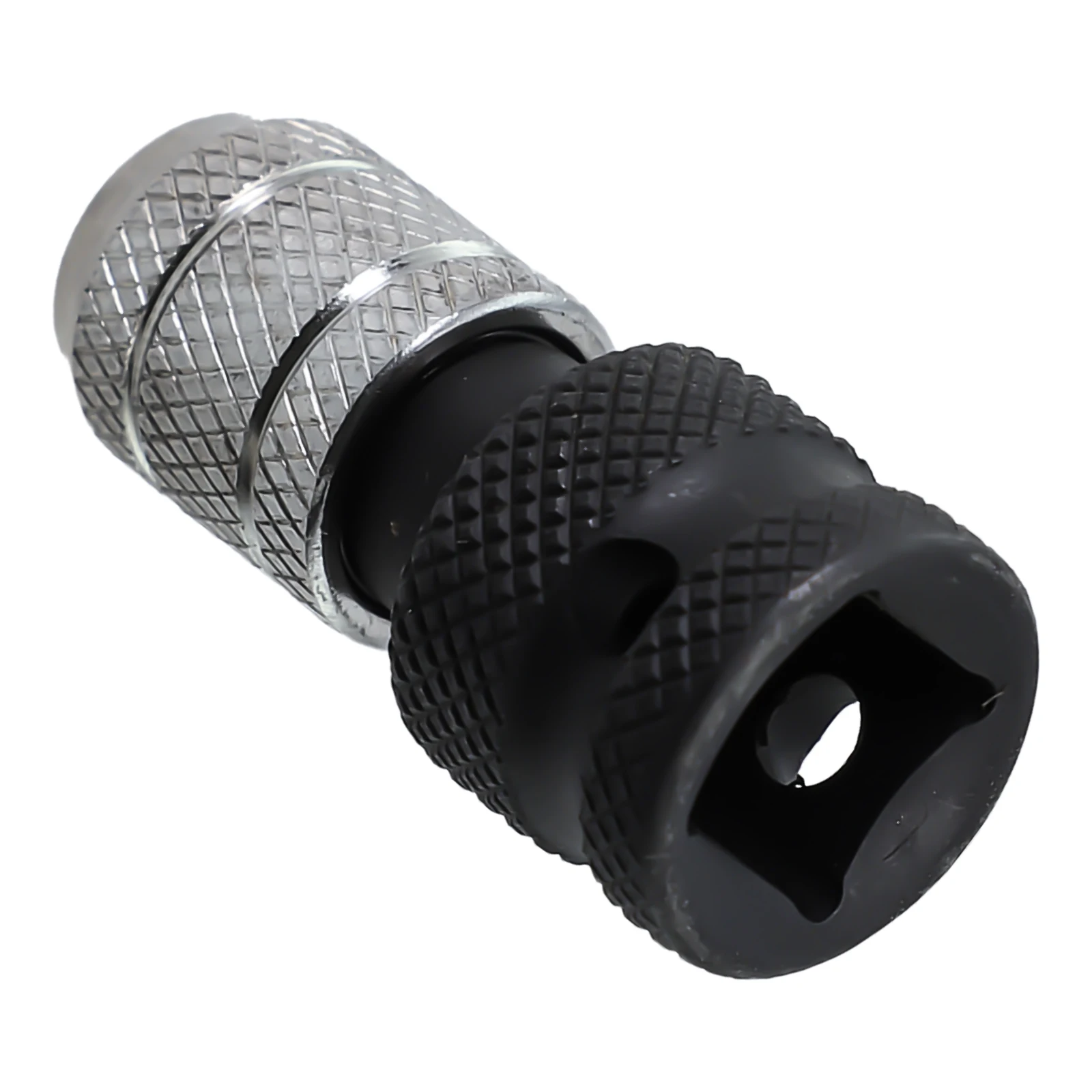 Convenient 1/2 Inch Drive To 1/4 Inch Hex Socket Adapter Made Of Steel Color Quick Release Design Length 50mm          New