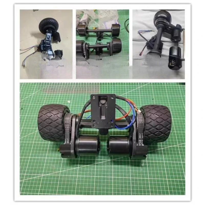 

Single/Double Deck Electric Skateboard Belt Drive Power Truck Kit - 6374 5065 Motor Compatible, Skateboard Drive Components