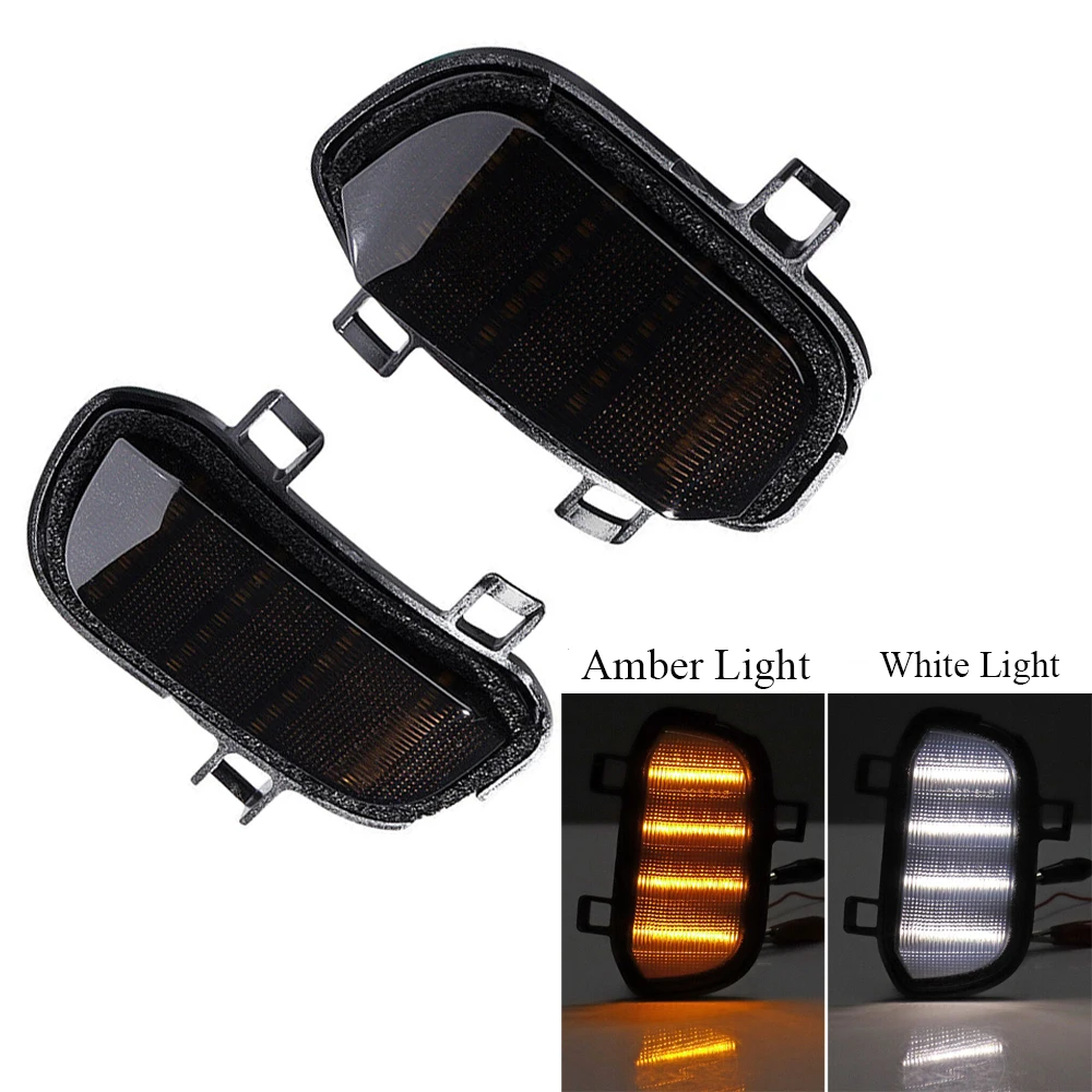 Picture 3: 2Pcs Dynamic Side Mirror Puddle Light Mirror Puddle Spot Lamp For Chevy Chevrolet Silverado Sierra 1500 2019 - 2022