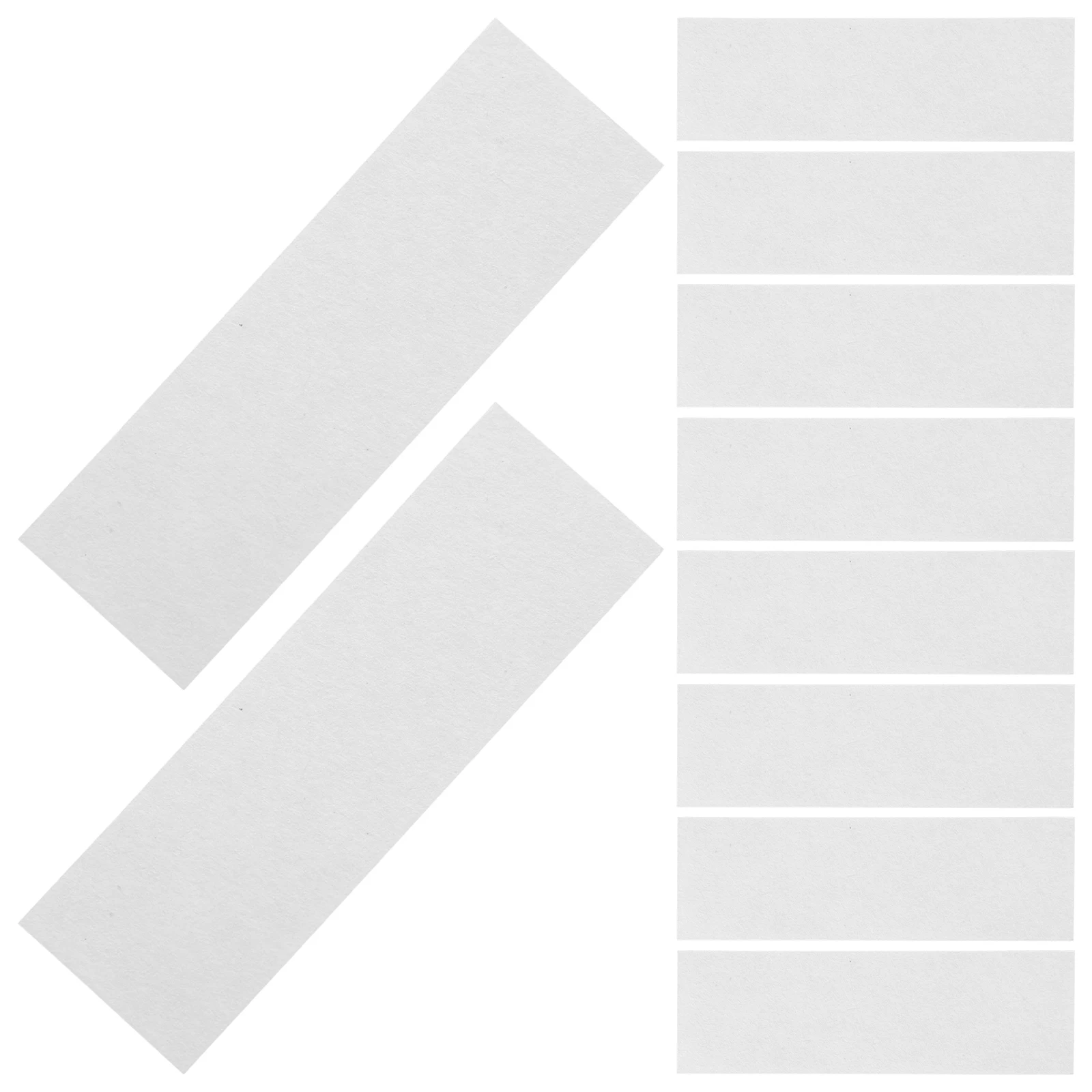

100 Sheets Experiment Paper Strip Laboratory Absorbent Rectangle Filter for Chemistry