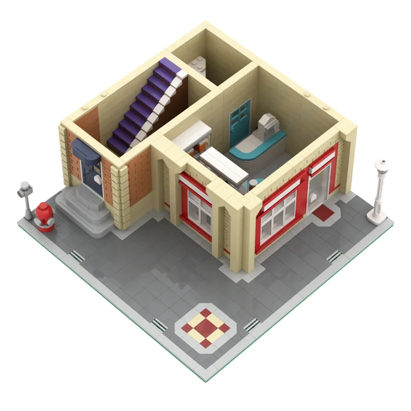 3091 قطعة MOC وحدات الصيدلة وحدات نموذج بناء لعبة كتل البناء هدية الكريسماس تجميع فكرة التعليم عيد ميلاد #5