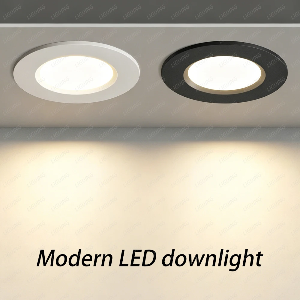 Recessed Ceiling Lights Dimmable Downlights LED Panel light Home Living Room Kitcheng Office Hotel Shoping Indoor Lighting