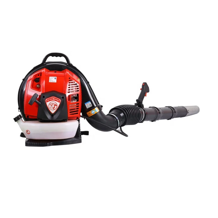 Back pack extra power snow removal equipment