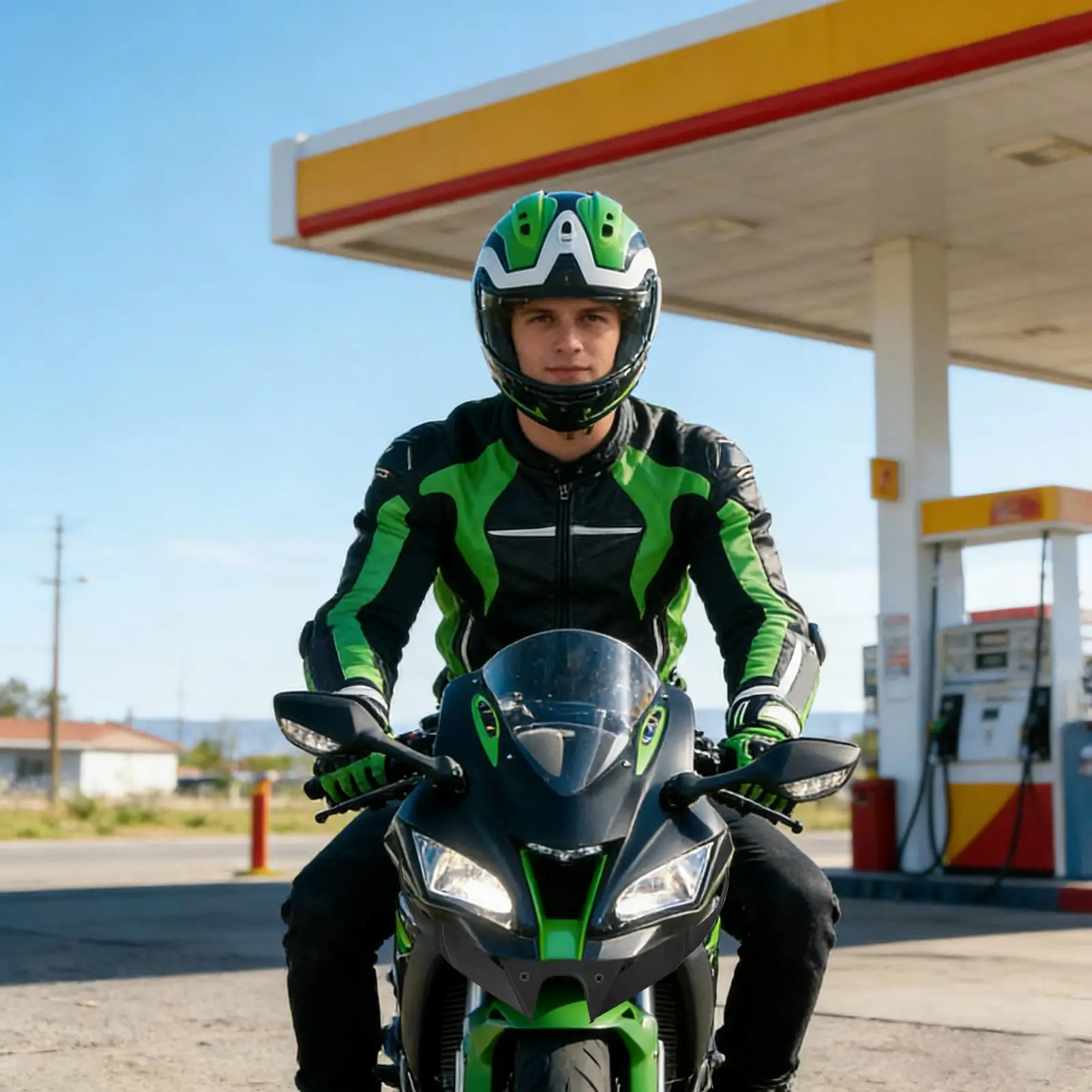 Motorcycle Winglet Aerodynamic Beak Nose Cone Extension Motorcycle Front Fairing Winglet For Street Riding Performance