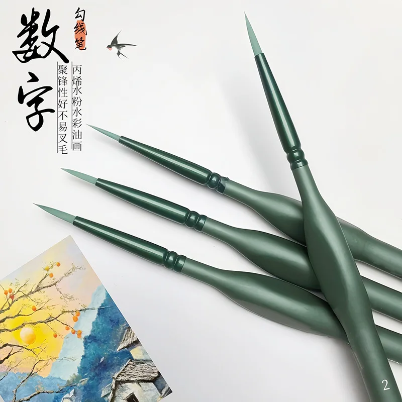 Modello Strumento Modello Penna da colorare Strumento di pittura (3 pezzi, misura 0,1,2) TOO-91