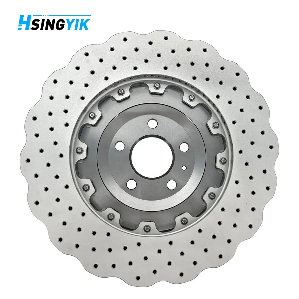 For Hsingyik Front Floating Break Disk Rotor for Audi A6 C7 A7 Avant Sportback RS6 RS7 Performance Quattro