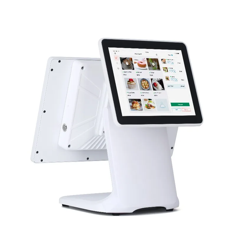 

2026 Matsuda 15.6inch Double Screen Touch Cash Register High-Efficiency Stable Supermarket POS System Terminal