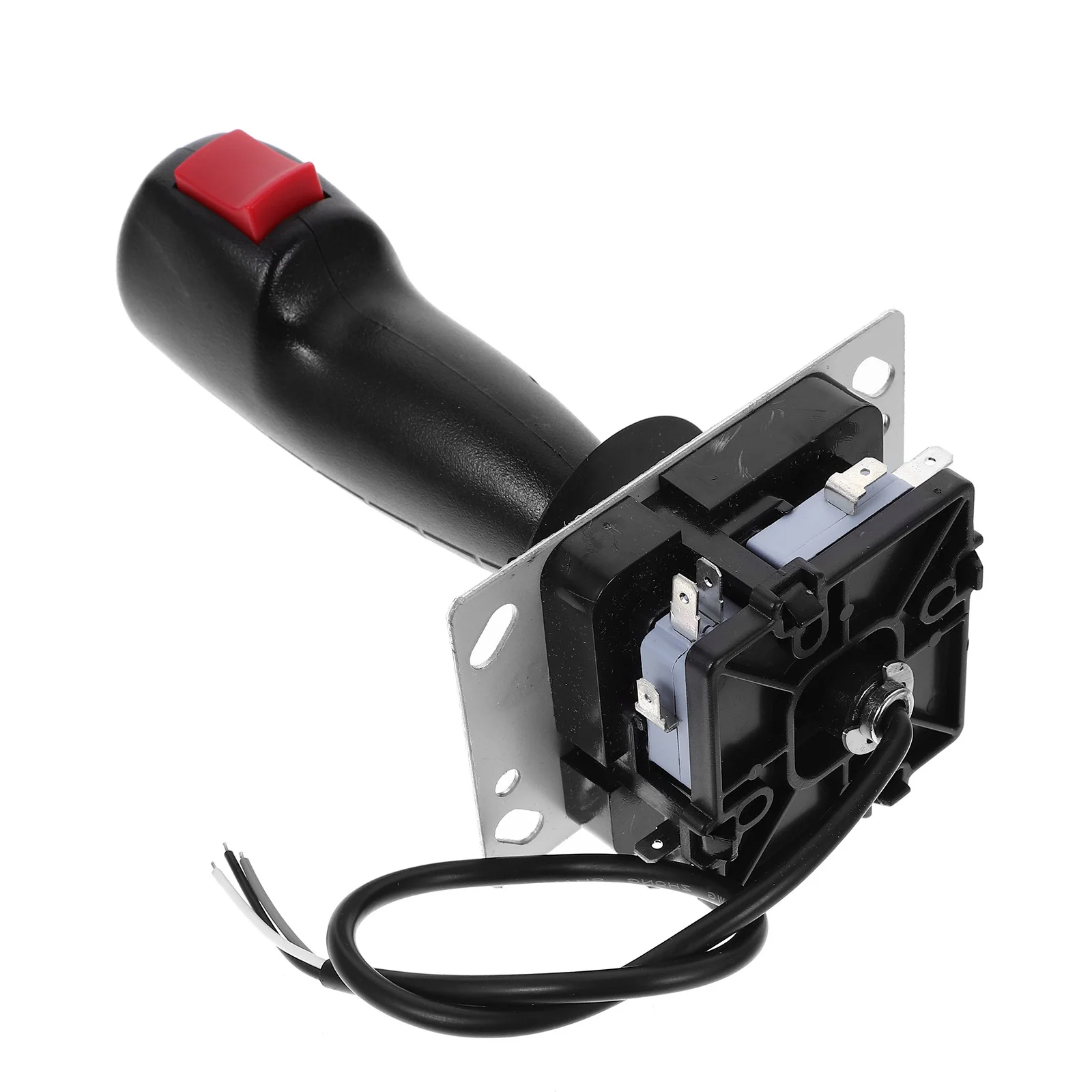 Симулятор полета джойстика Flight Stick Алюминий ПВХ Материал Вибрация Точное управление Замена игрового контроллера