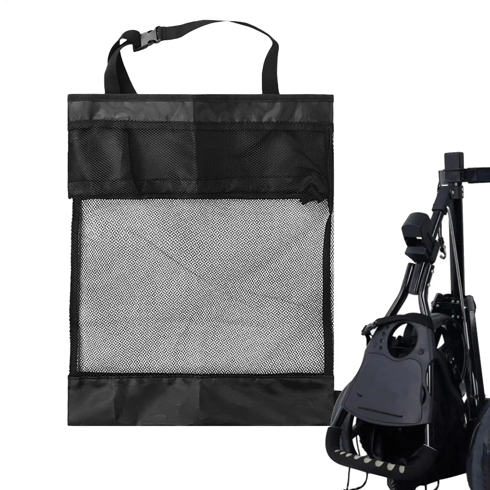 

Сумка для аксессуаров для гольфа, сетчатые легкие сумки для хранения гольфа для мужчин, дышащая сумка для гольфа, тележка для гольфа, аксессуары, тележка для штовхания