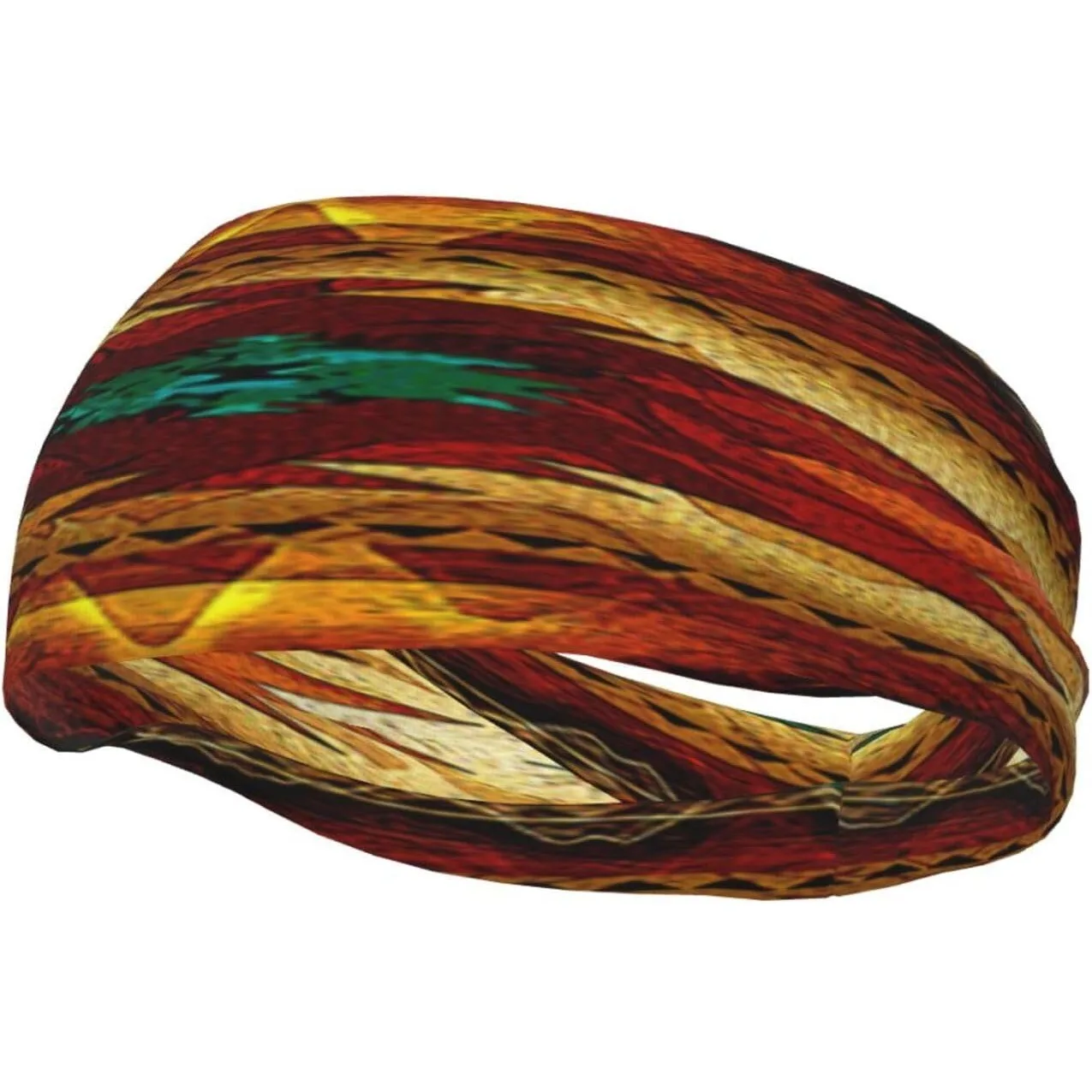 

Southwestern Navajo Art Fashionable Sports Decoration, Sweat Resistant Headband, Hair Band
