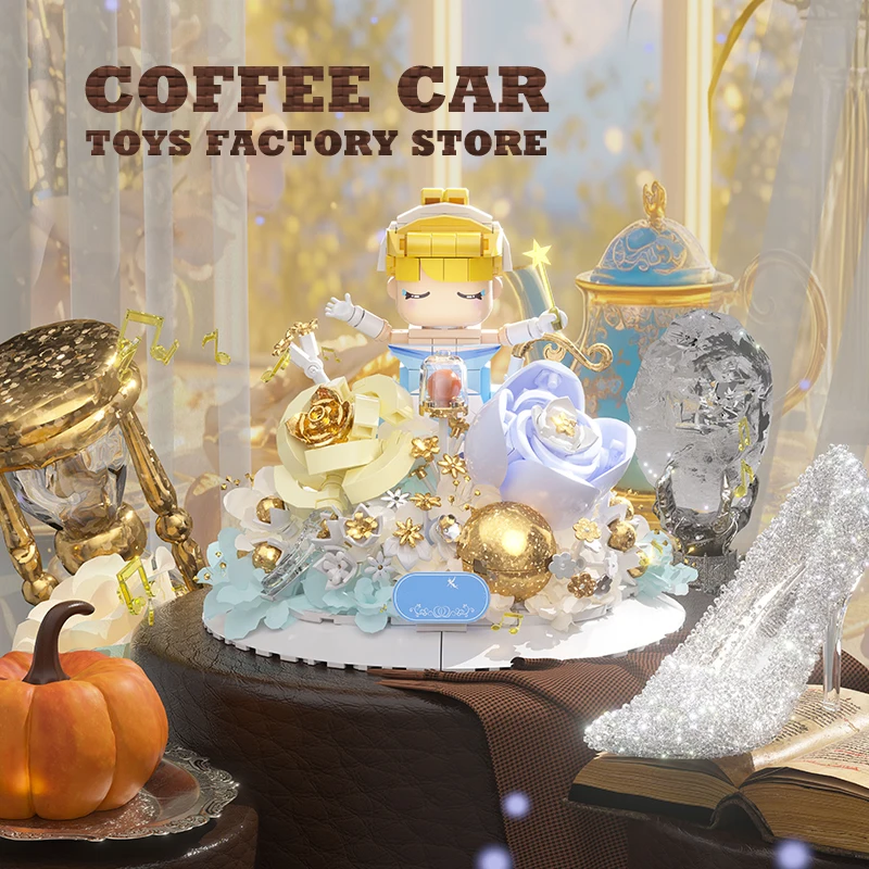 Cute Fairy Tale Princess MOC Bricks Model Anime Movie Scene Building Block Dolls Cartoon Action Figures Toys Girl Kids Gifts NEW