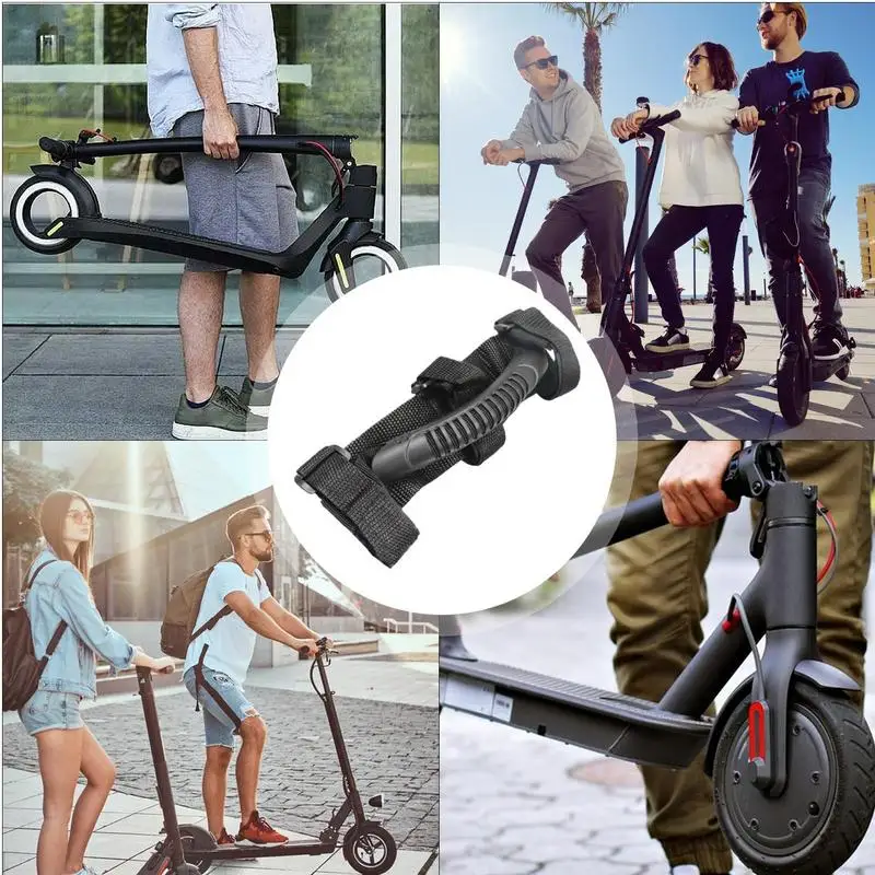 Electric Scooter Hand Carrying Straps Skateboard Portable Handle Band Non-Slip Carry Handle Carrying Straps Scooter Accessories