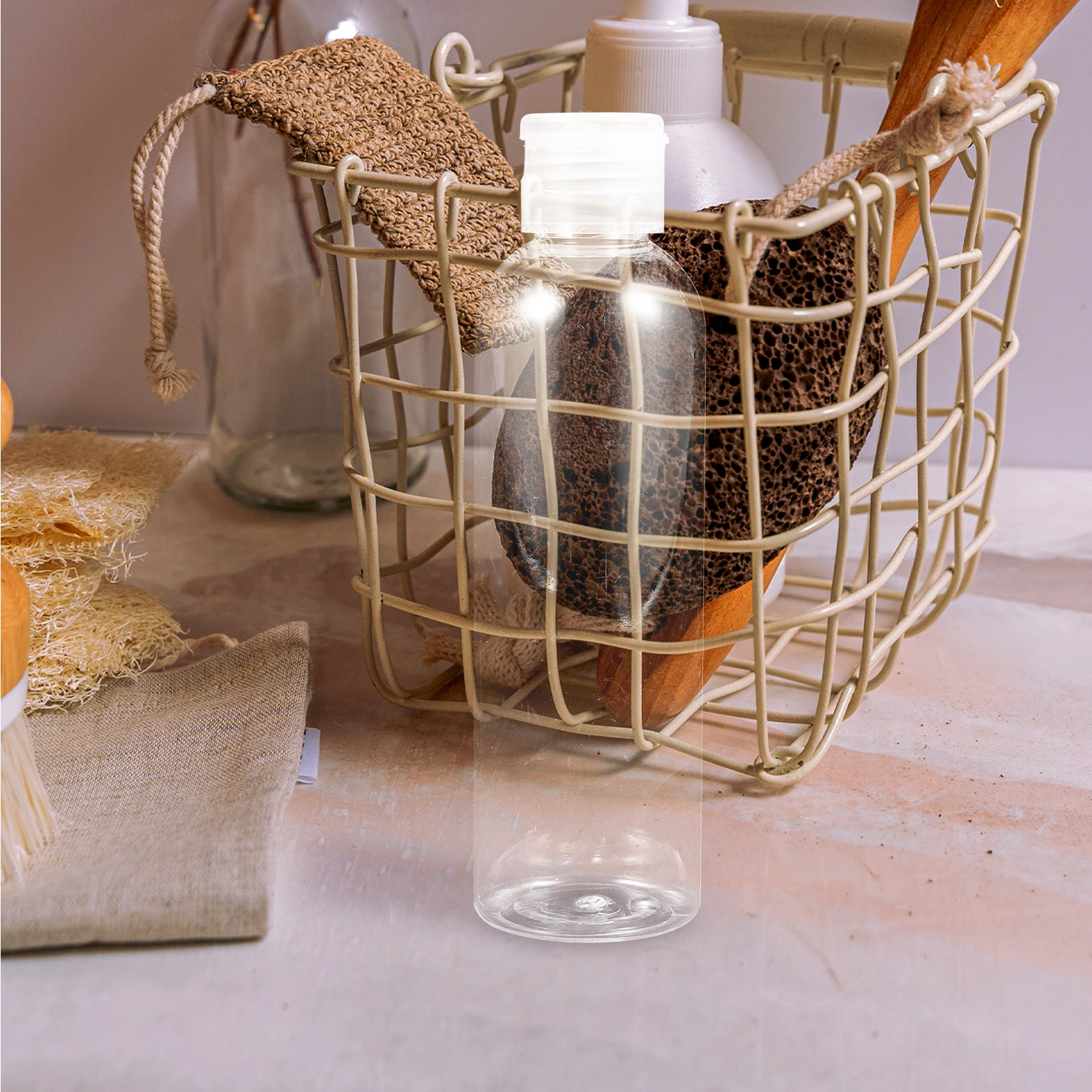 

10 Pcs Travel Size Bottles Plastic for Liquids Shampoo Storage Refillable Containers Leakproof