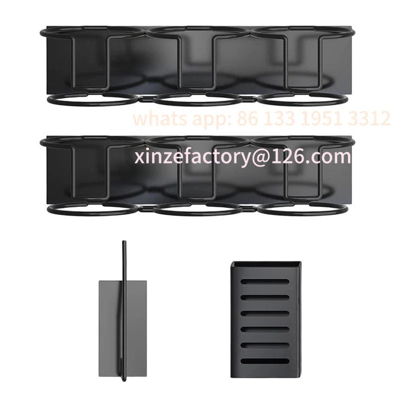 

Magnetic suction refrigerator cup holder creative cup lid storage rack wall-mounted kitchen ice cup holder