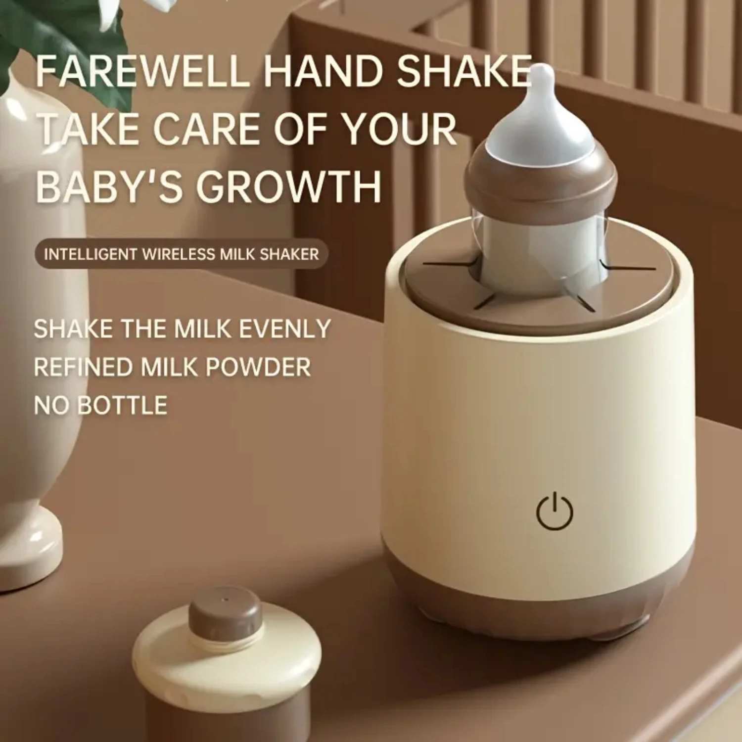 

Effortlessly Prepared Bottles with Intelligent Electric Milk Frother - Perfectly Frothed, Smooth and Creamy Beverages at Your Fi