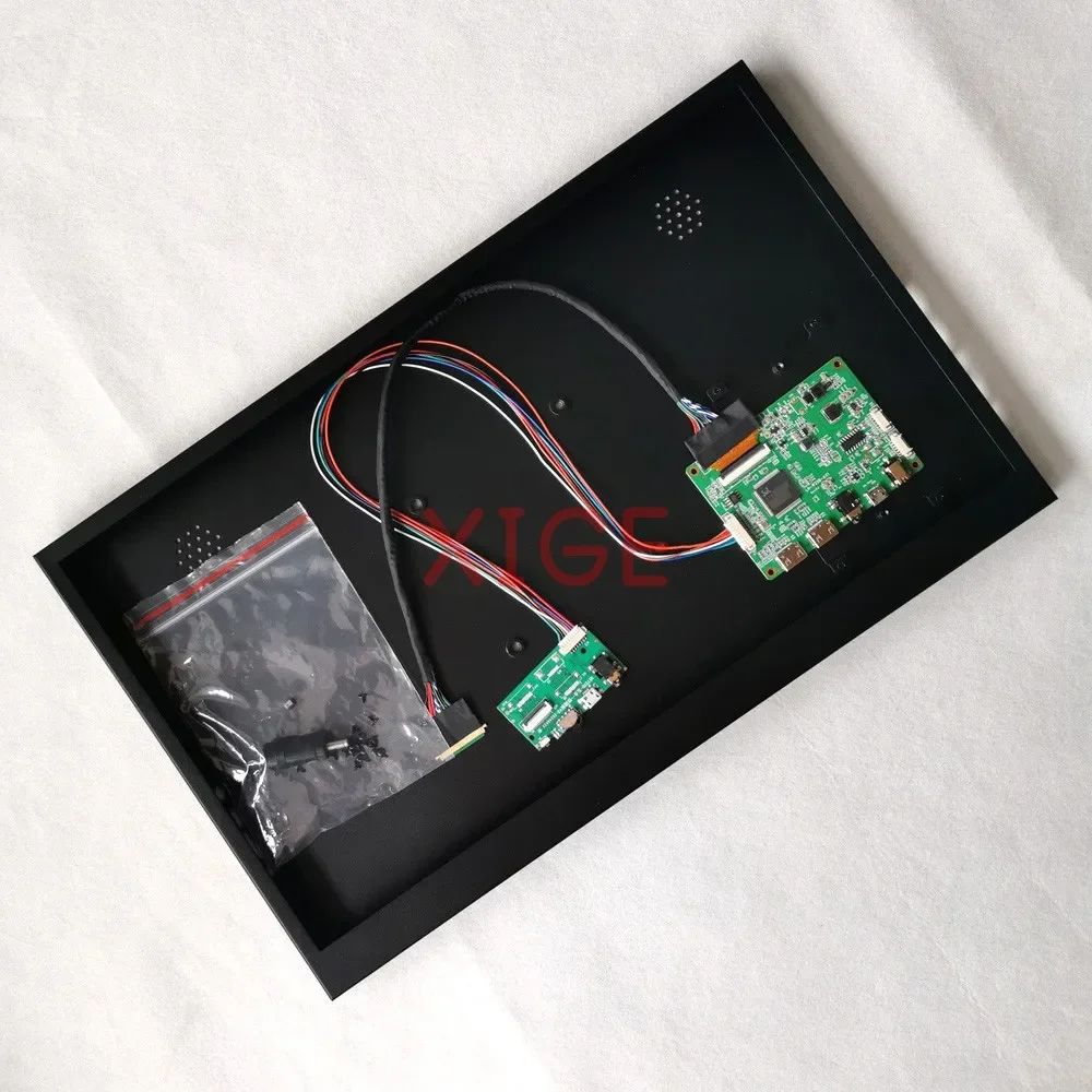 

Fit LTN156AT17 USB Micro 40 Pin LVDS Metal Case+Driver Controller Board 2HDMI-Mini 15.6" Monitor Portable Refit 1366*768 Kit DIY