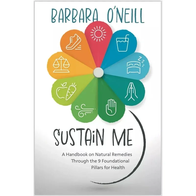 2 Books Self Heal By Design / Sustain Me By Barbara O\'neill Guide Book in English Paperback