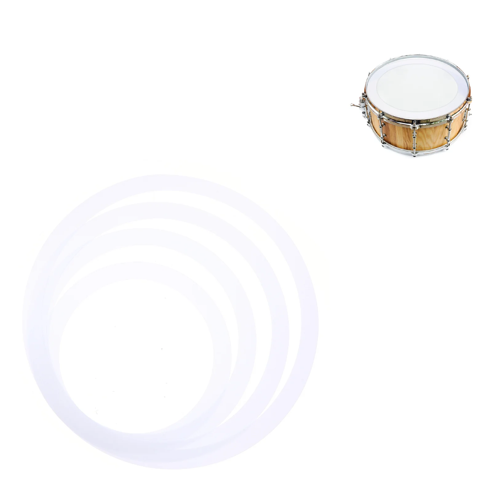 4 قطعة حلقة كمين قسط دائم مادة الكمبيوتر المحمولة لوحة الممارسة لمجموعة المنزل استخدام طبل طبل ممارسة توريد الملحقات #3