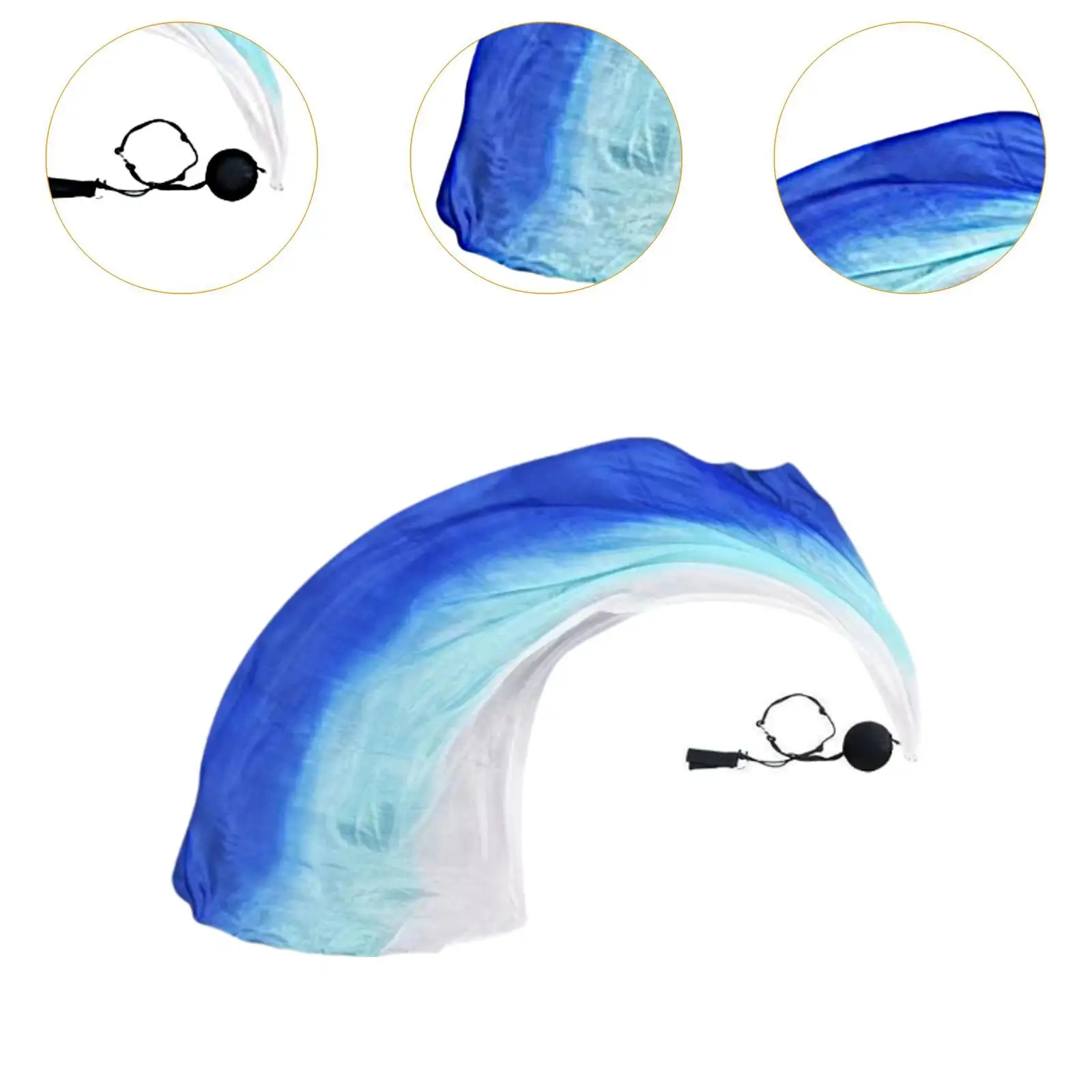 Streamer di danza del ventre Poi Set di palline da lancio Versatile ed elegante e confortevole Puntelli da palcoscenico per spettacoli teatrali in maschera Vacanze di ballo