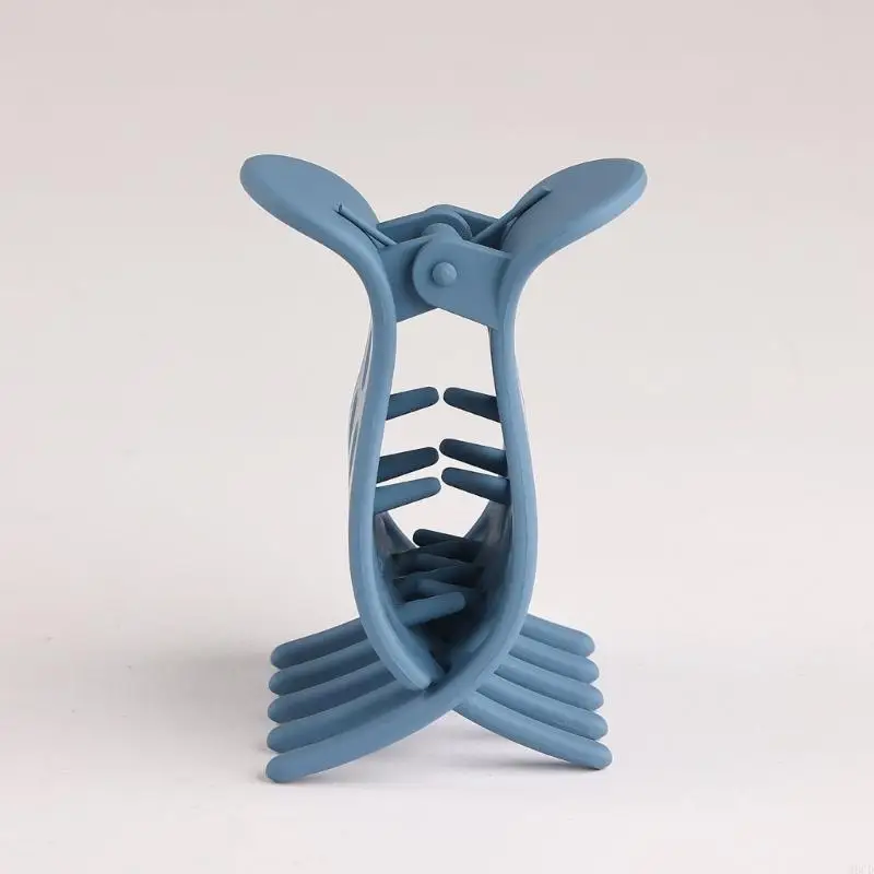 M6CD 7 PCS فريدة من نوعها Shark Hair Clip مجموعة مصفرة الشعر البلاستيكية لمحاسبة رفع ملعب تجعيد الشعر الأزياء تصفيف الشعر