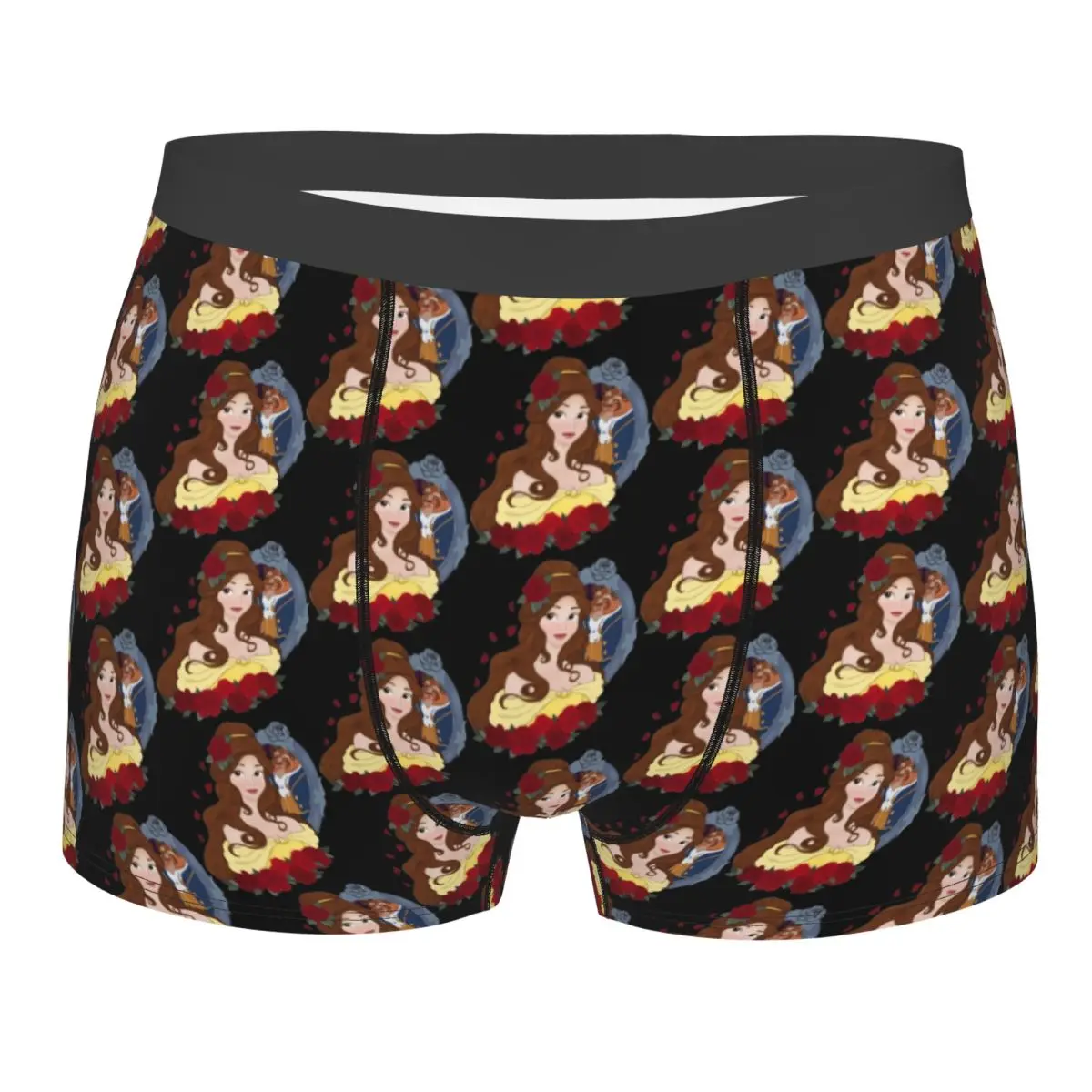 

Custom Fashion Beauty And The Beast Movie Boxers Shorts Panties Men's Underpants Comfortable Briefs Underwear