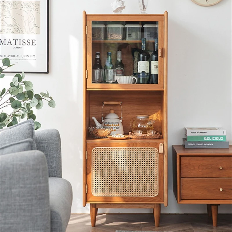 Household Kitchen Living Room Cabinet Wine Cupboard Storage Dining Side Cabinet Utility Deisgn Home Furniture Armadio XY40GZ