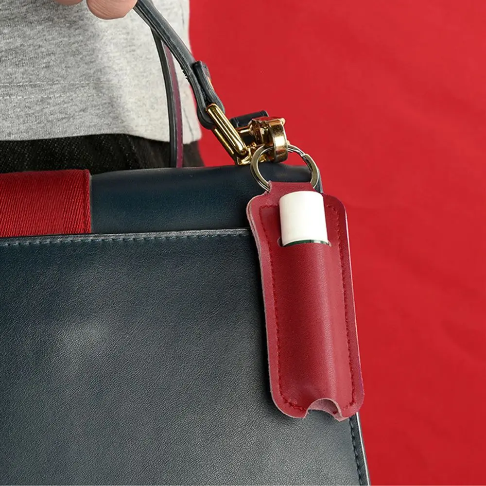 Keychain  display Lippy clip Lipstick stand Lip balm bag Chapstick holder Key Ring Holder Keychain holder Lipstick Keychain Bag