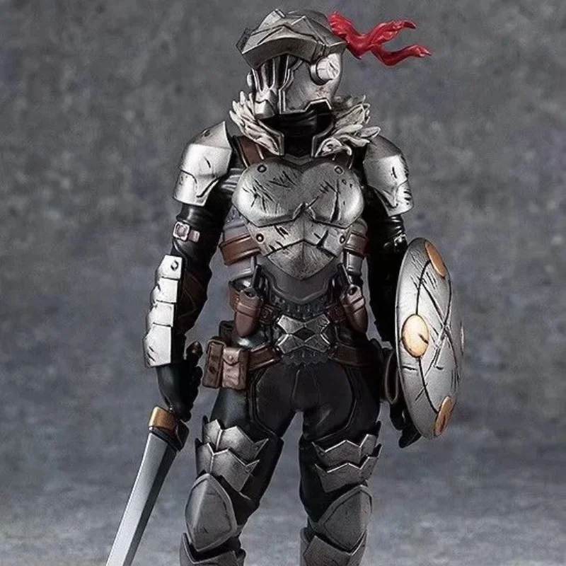 17cm Goblin Slayer Action Figure Handmade Gk Pop Up Parade Goblin Killer Hunter Adventurer Anime Model Black Collectible Toys