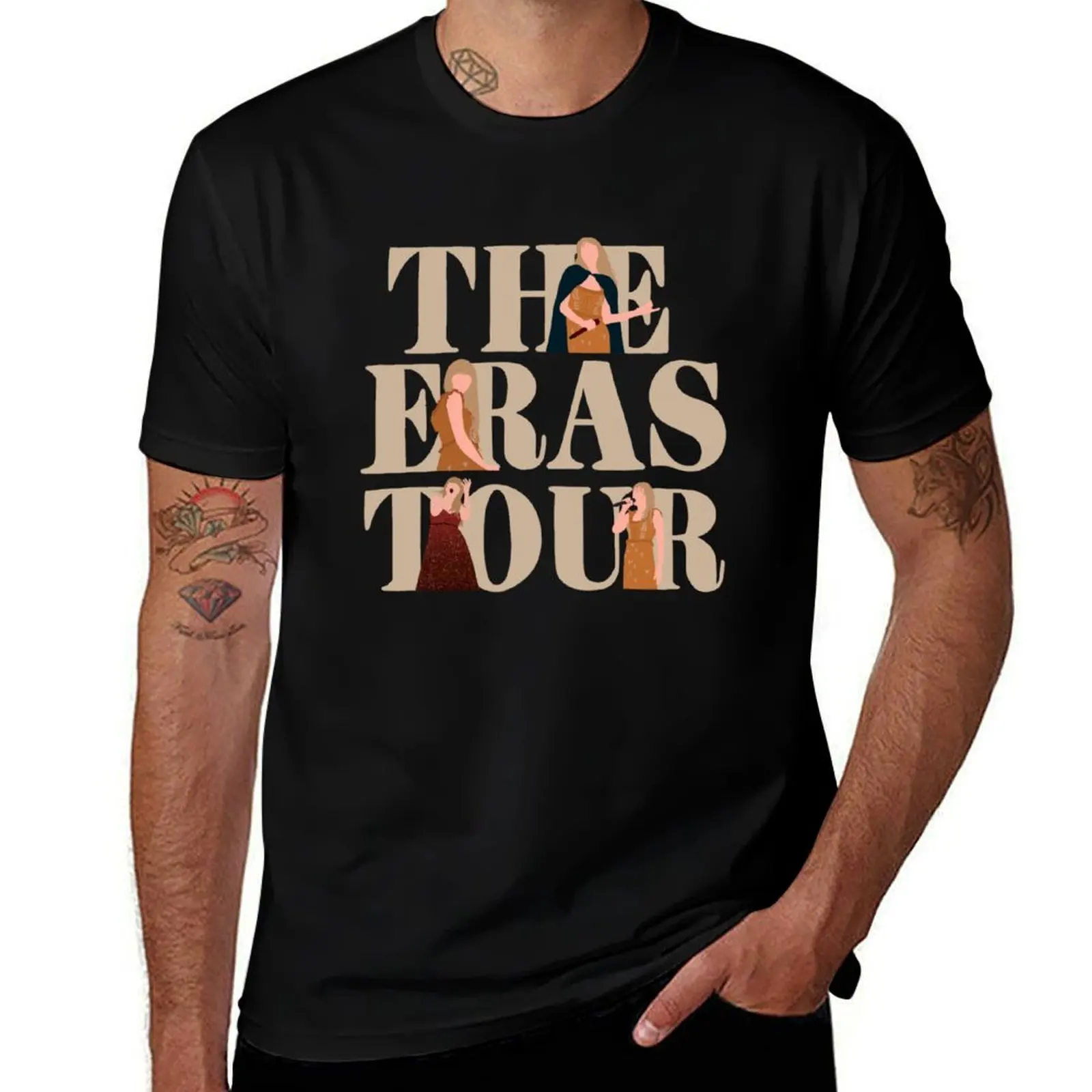 evermore T-Shirt Modern Print Casual T-Shirt