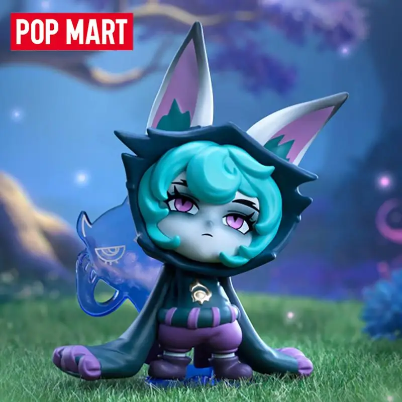 POP MART LEAGUE OF LEGENDS Série Clash of The Cuties Caixa Misteriosa Original Blind Box Brinquedos Surpresa Enfeites de Bolsa Figuras Decoração para Casa