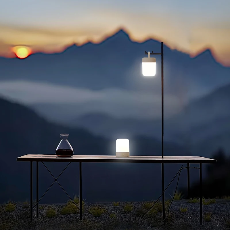 Nextool-luz multifuncional para acampar, 600 lúmenes, batería recargable integrada de 5000mAh, luz policromática resistente al agua IPX4