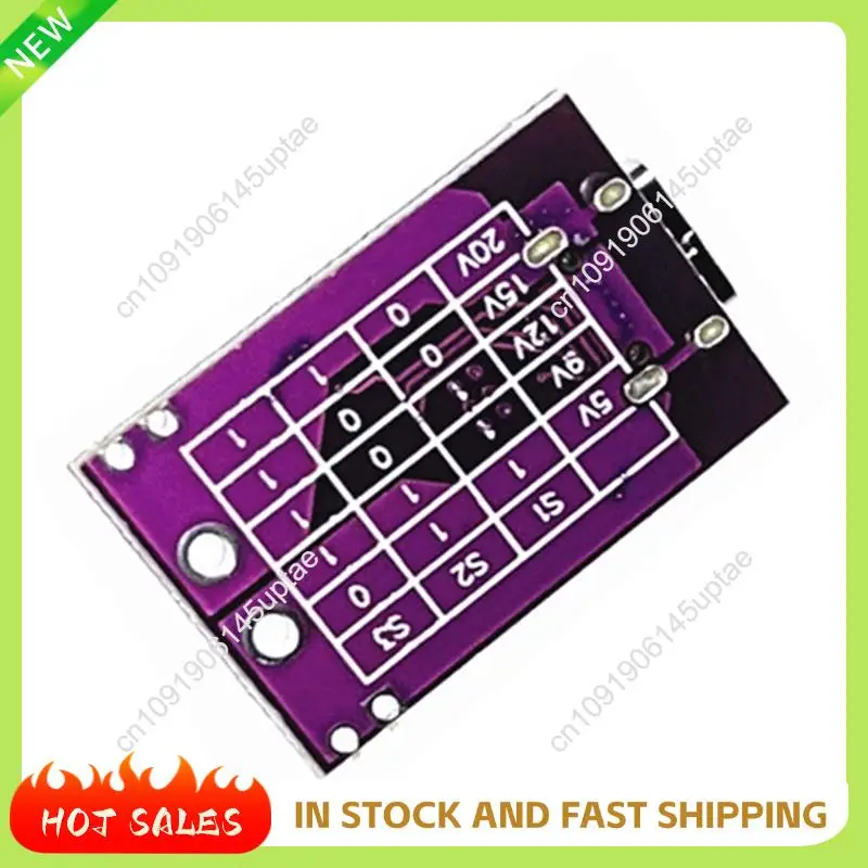 N88R 3Pcs Type-C QC PD2.0 PD3.0 To DC Spoof Fast Charge Trigger Poll Detector USB-PD Notebook Power Supply Change Board