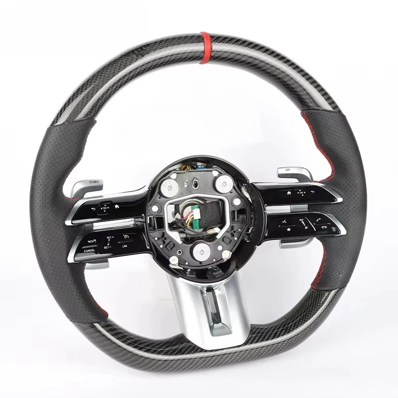 Old Model Steering Wheel Converted to 2021 New Model Steering Wheel Suitable for BenzC43GLC63E53CLS53A220S560GLE63