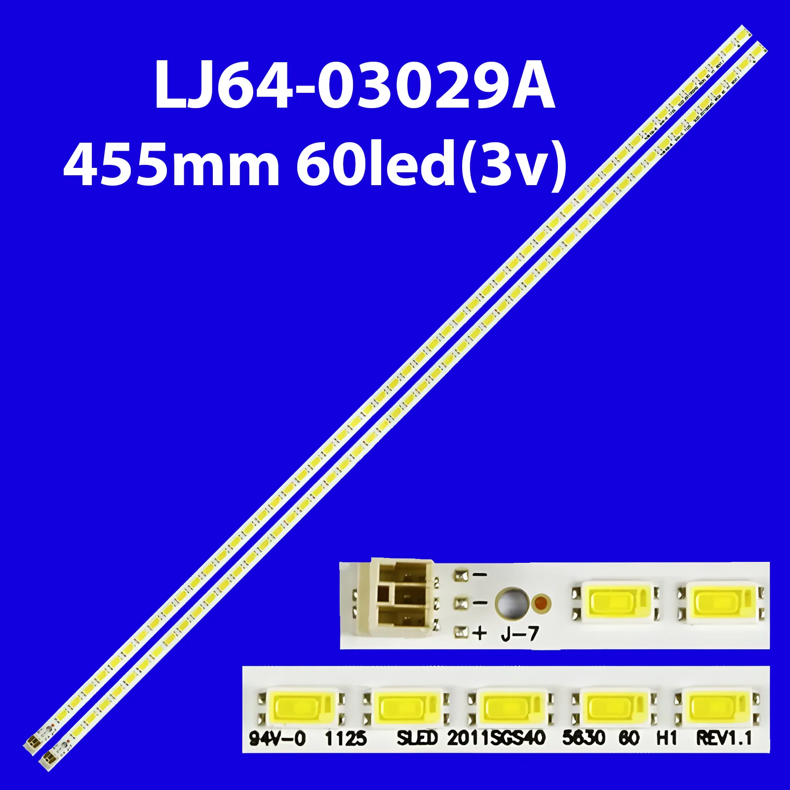 LED backlight strips for Le40h1342 L40F3200B LJ64-03029A LTA400HM13 40INCH-L1S-60 G1GE-400SM0-R6 40f3200b 40VLE6142C  Mgl-cx4000