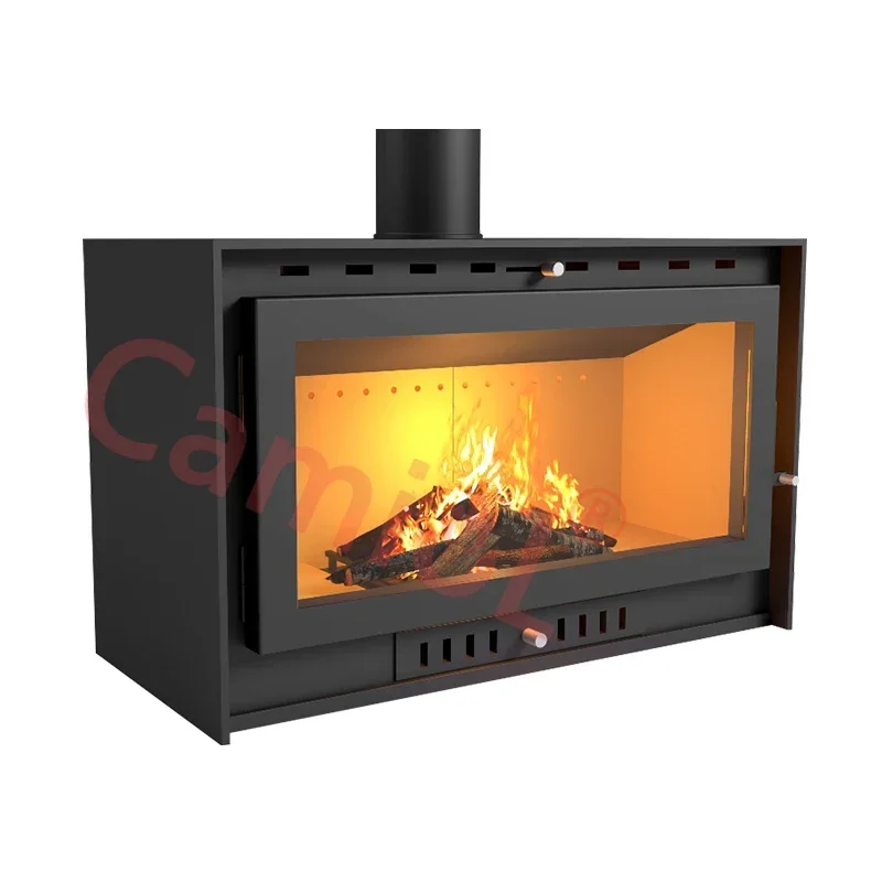 European Quality Cast Iron Fireplace Gas Fire Place Classic Design Cast Iron Material Made Long-lasting Wood Burning Fireplaces