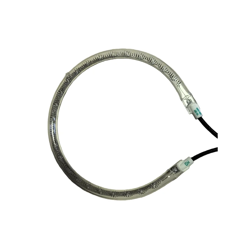 Oven Parts Round Halogen Heating Tube 15cm diameter 110V 1300W