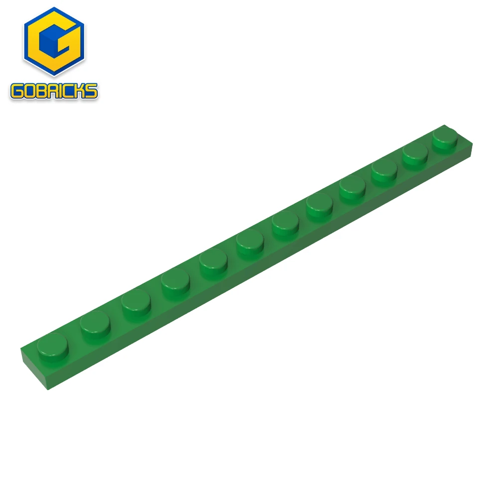 

Gobricks Bricks Assembles GDS-508 Parts Plate 1 x 12 compatible with lego 60479 Building Blocks